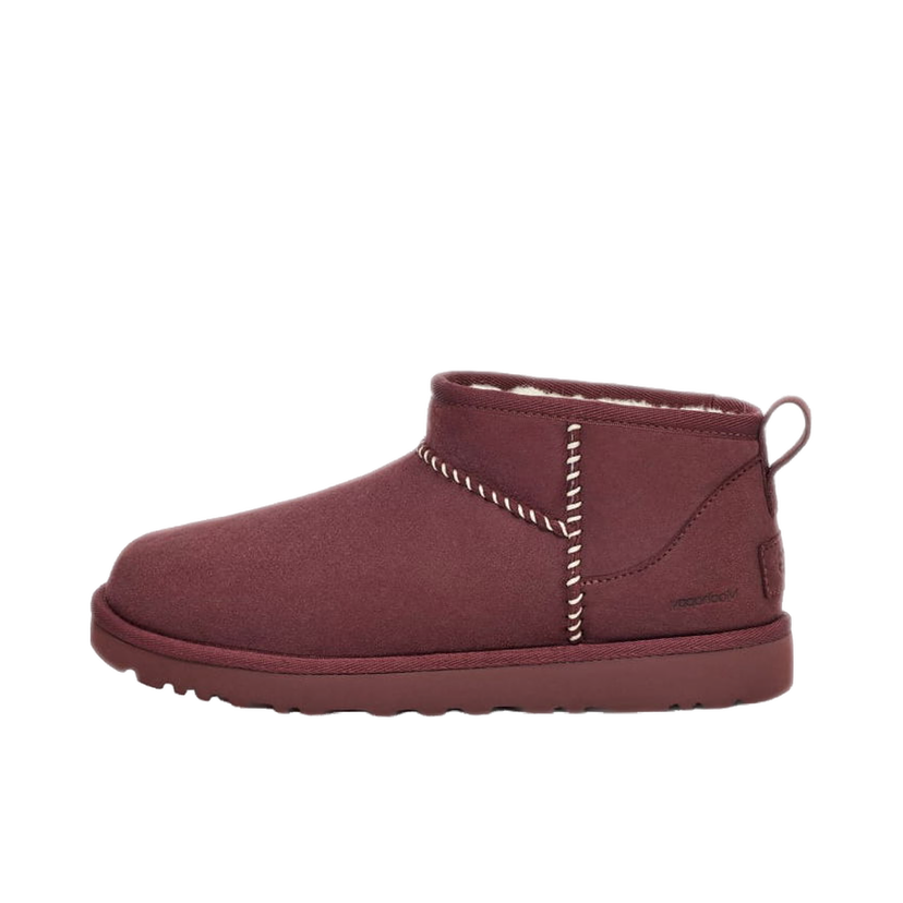 Sneakers og sko UGG Classic Ultra Mini Boot Madhappy Wild Grape (Women's) Bourgogne | 1146332-WGRP