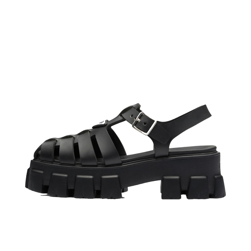Sneakers og sko Prada Monolith Foam Rubber 55mm Sandals Sort | 1X853M_3LKK_F0002_F_055