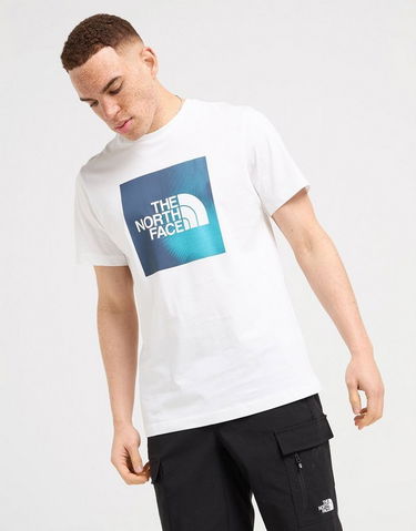 T-shirt The North Face T-Shirt Grad Box T Hvid | NF0A8EHBFN41, 2