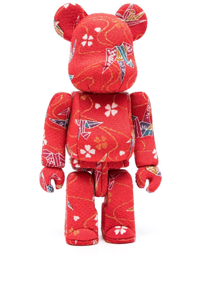 Collectible Medicom Toy Bearbrick Kimekomi collectible - Red Rød | KIMEKOMIRED19907312