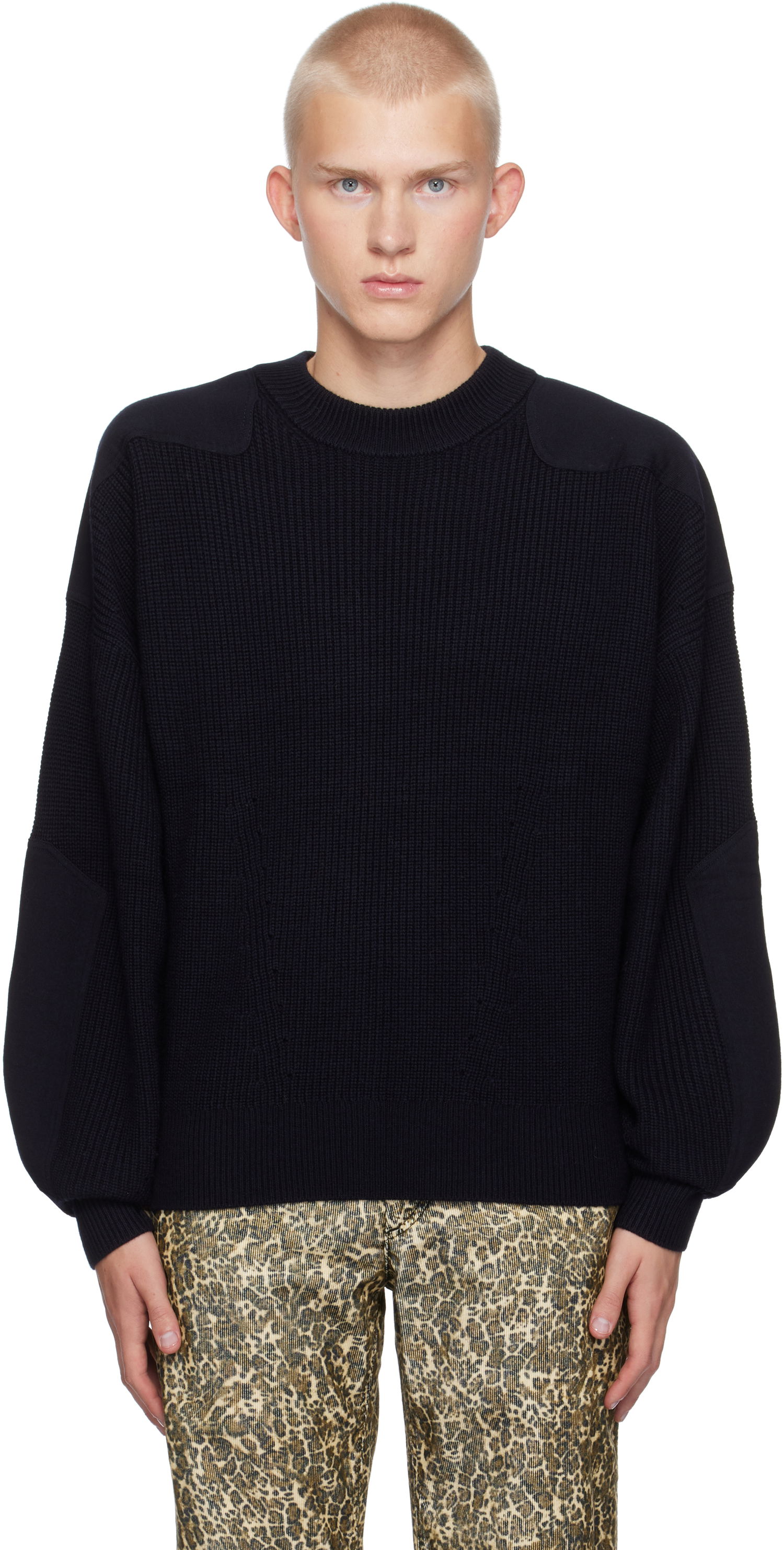 Sweater ISABEL MARANT Isabel Marant Bartolo Knit Sweater Sort | PU0539HA-B3L05H, 0