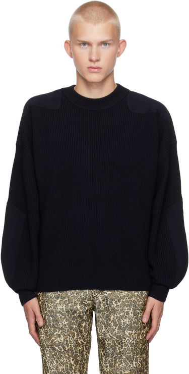 Sweater ISABEL MARANT Isabel Marant Bartolo Knit Sweater Sort | PU0539HA-B3L05H, 0