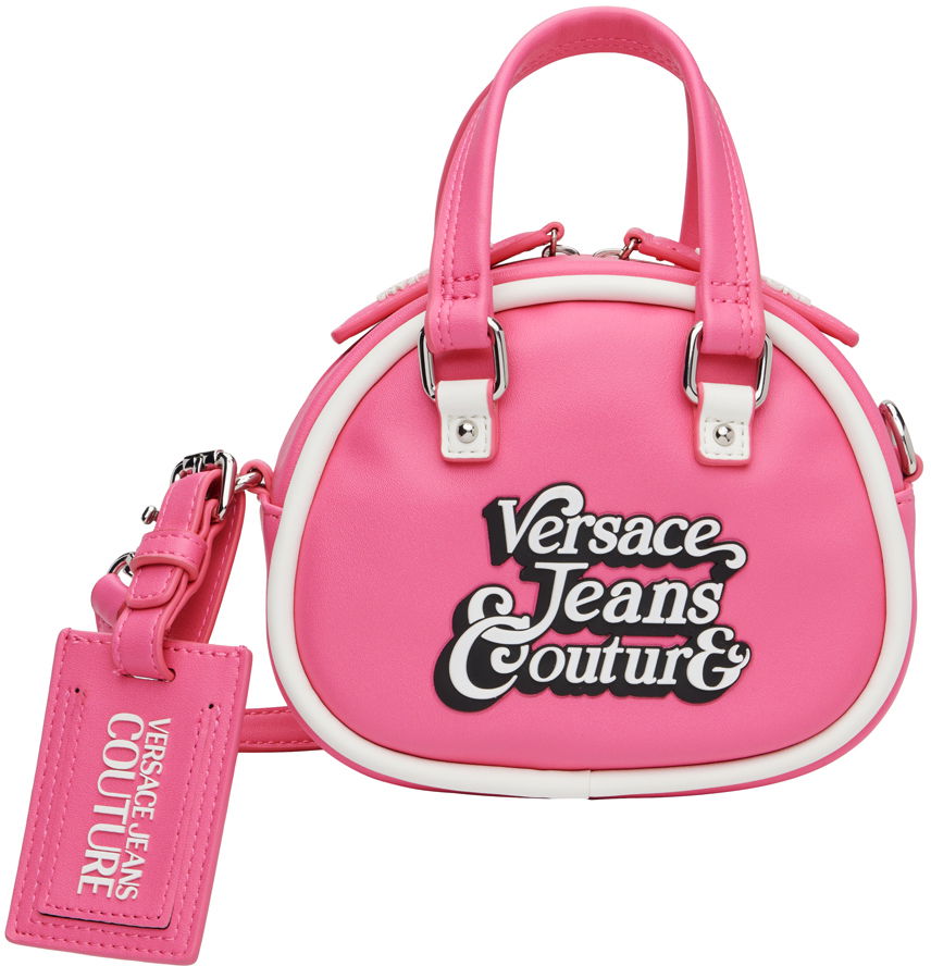 Skuldertaske Versace Jeans Couture Bowling Bag Lyserød | E75VA4BJ1_EZS412, 0