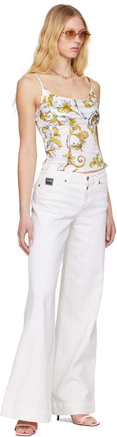 Sneakers og sko Versace Versace Jeans Couture Baroque Buckle Emily Heeled Sandals Lyserød | E78VA3S71_EZS190, 4