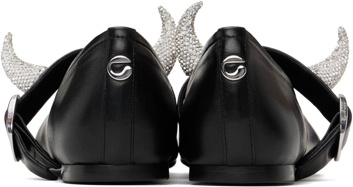 Tøj Coperni Coperni Disney Horn Ballerina Flats Sort | DSH74F6016, 1