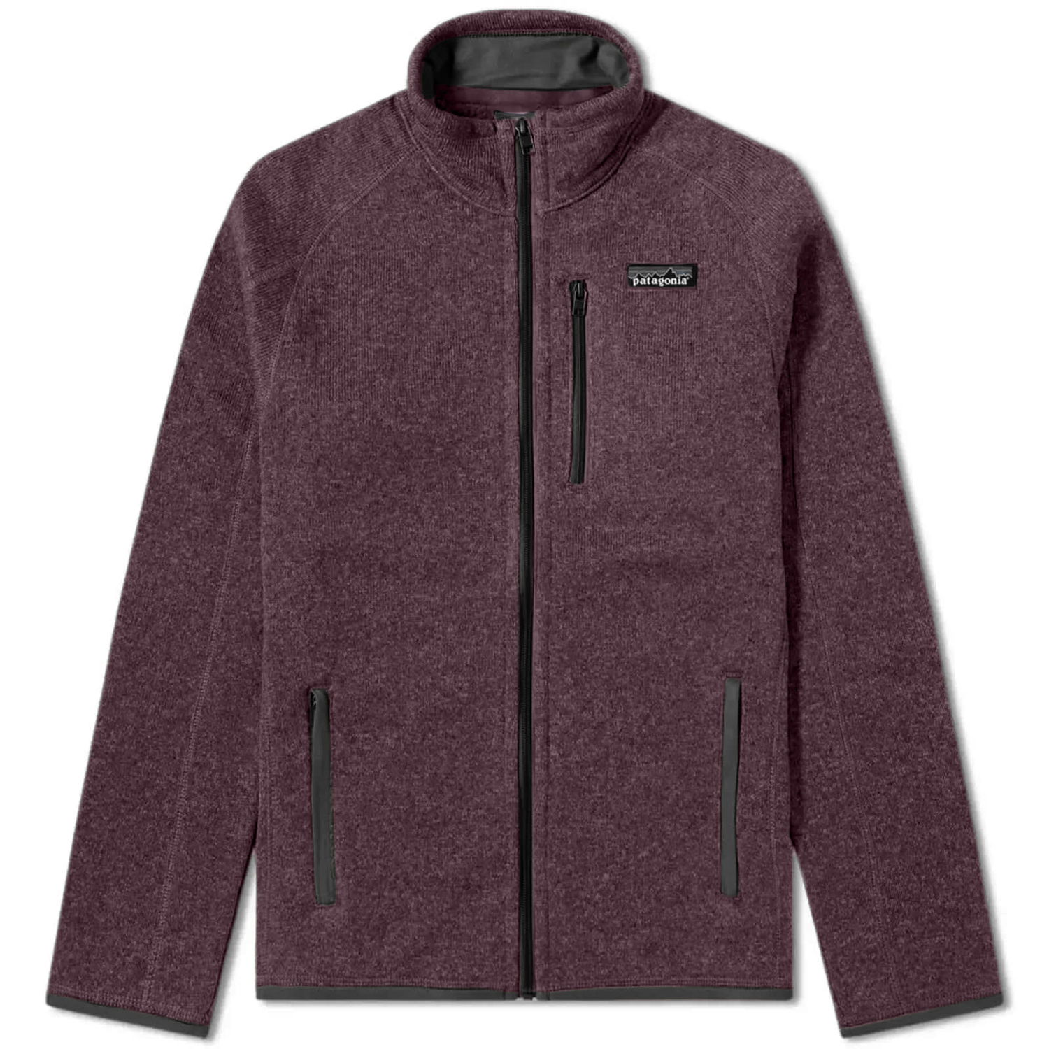 Jakke Patagonia Better Sweater Obsidian Plum Lilla | 25528-OBPL, 0