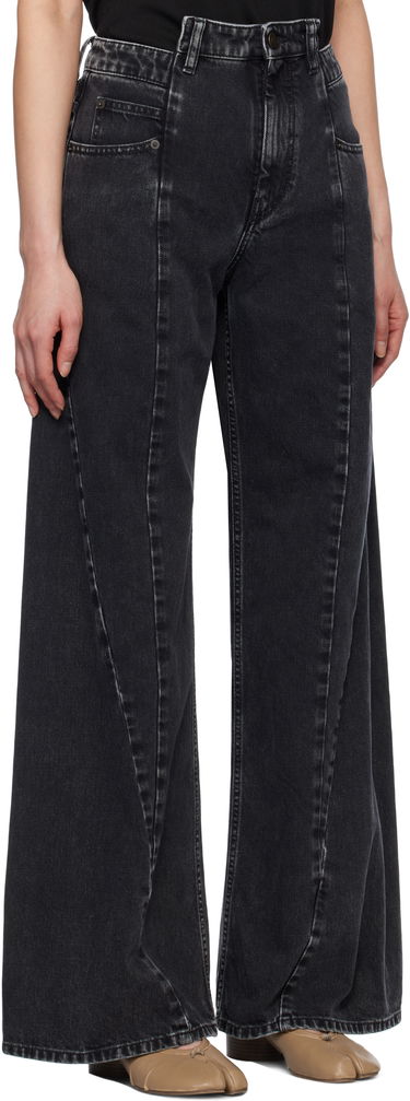 Jeans Maison Margiela Maison Margiela 5 Pocket Wide Leg Jeans Sort | S51LA0133 S30496, 1