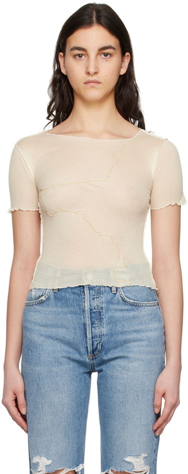 Tanktop Baserange Gerrymandered T-Shirt Hvid | TOGE-CG-000, 0