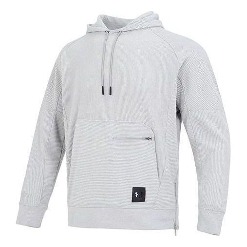 Sweatshirt Under Armour Ottoman Fleece Hoodie Grå | 1373878-558, 0