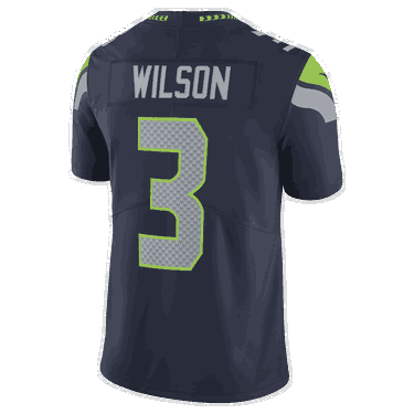 Jersey Nike NFL Seattle Seahawks Vapor Untouchable Jersey (Russell Wilson) Mørkeblå | DN2062-419, 1