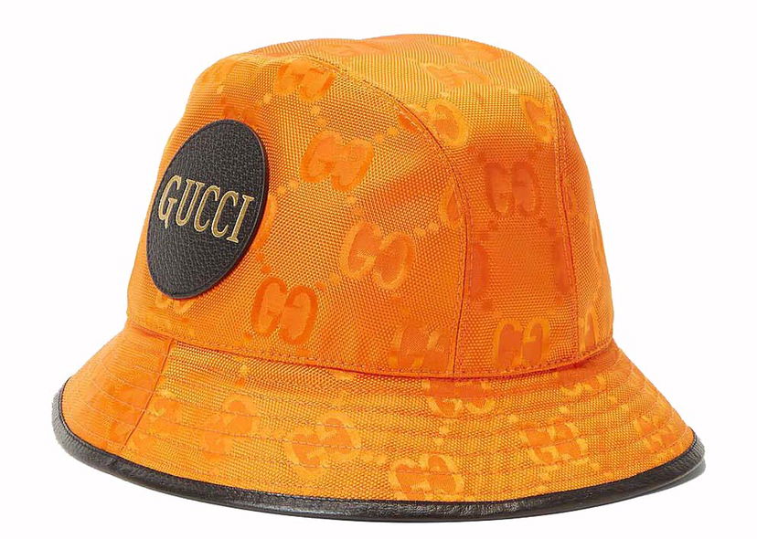 Hat Gucci Off The Grid Bucket Hat Orange/Black Orange | 627115 4HK79 7560
