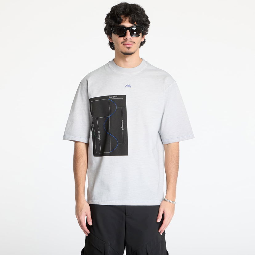 T-shirt A-COLD-WALL* A-COLD-WALL* Waveform T-Shirt Grå | ACWMTS215 Grey