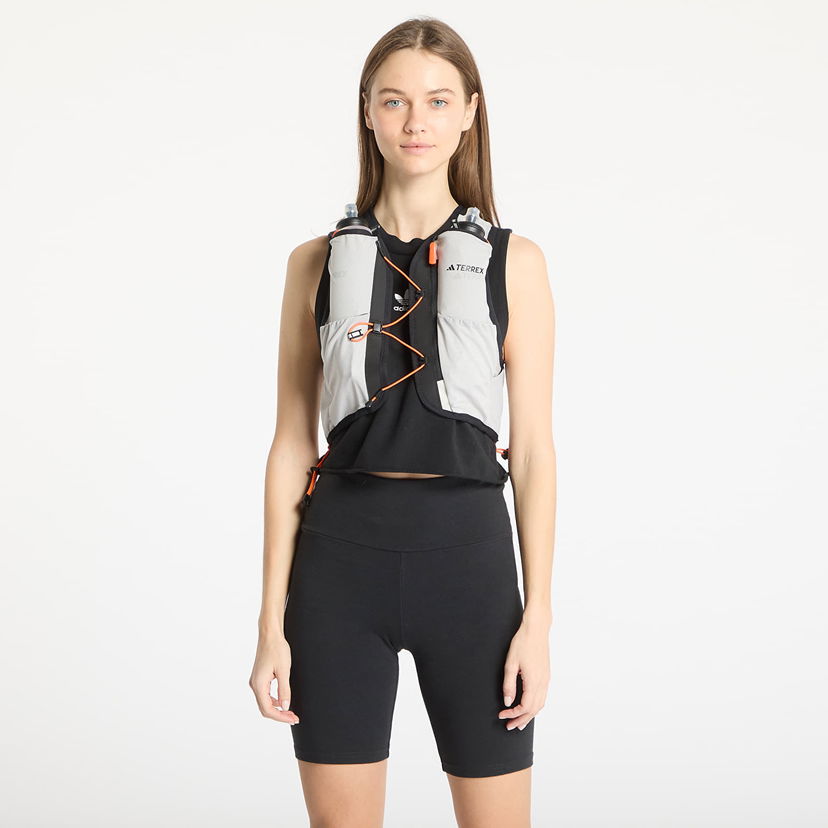 Rygsæk adidas Performance Terrex Techrocktrail Running Vest 5L Grå | IW0938