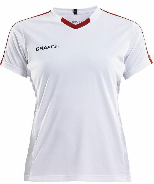 T-shirt Craft Contrast Jersey Women's T-Shirt Hvid | 1905567-4900