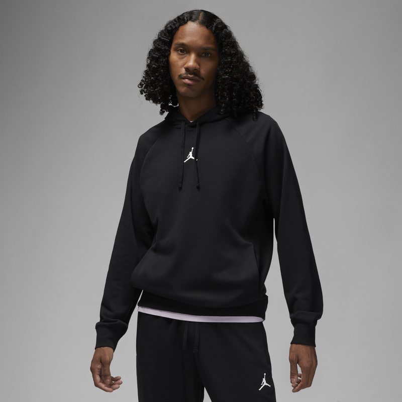 Sweatshirt Jordan Jordan Dri-FIT Sport Crossover Fleece Hoodie Sort | DQ7327-010, 0