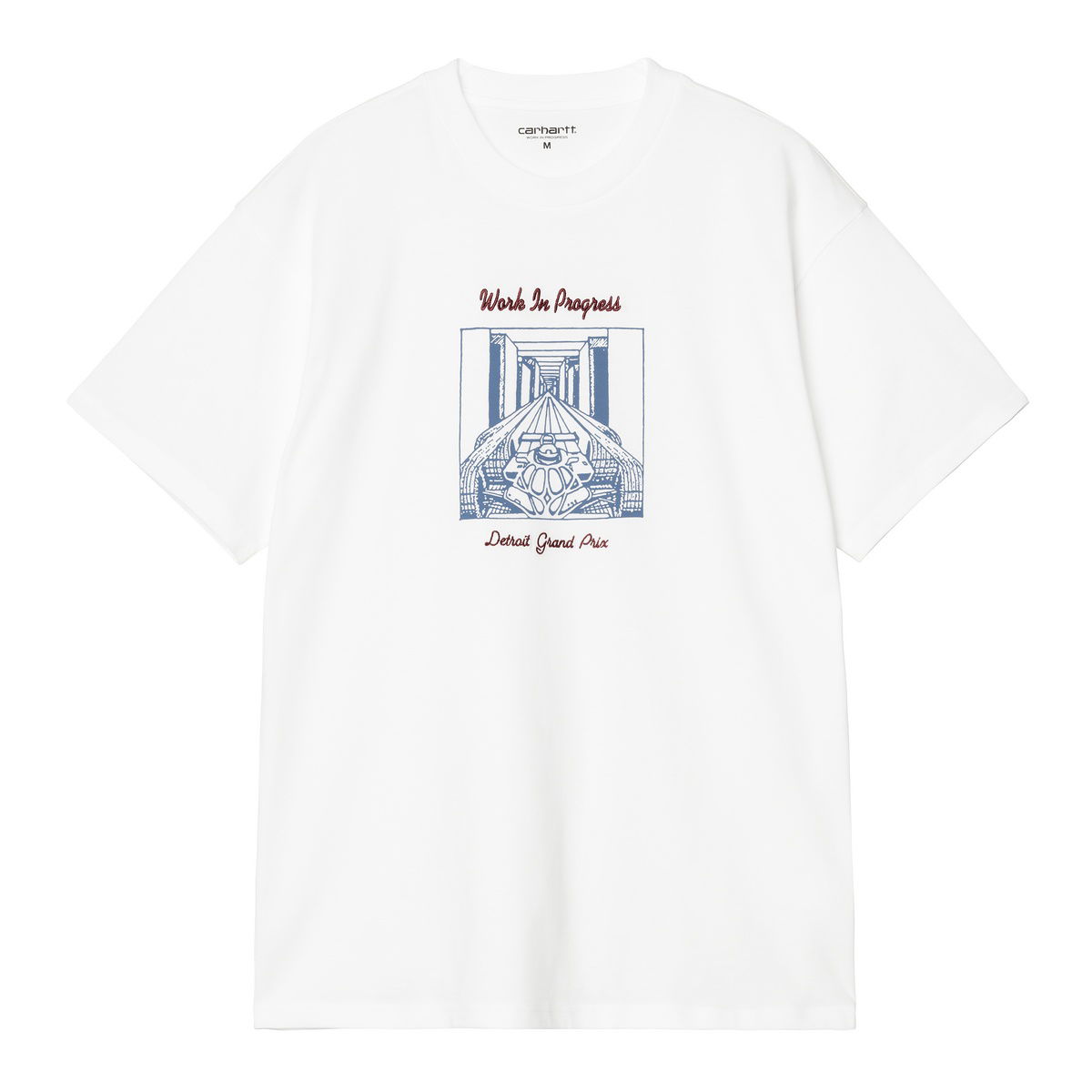 T-shirt Carhartt WIP Carhartt WIP Racer Graphic T-Shirt Hvid | I034770_7, 0