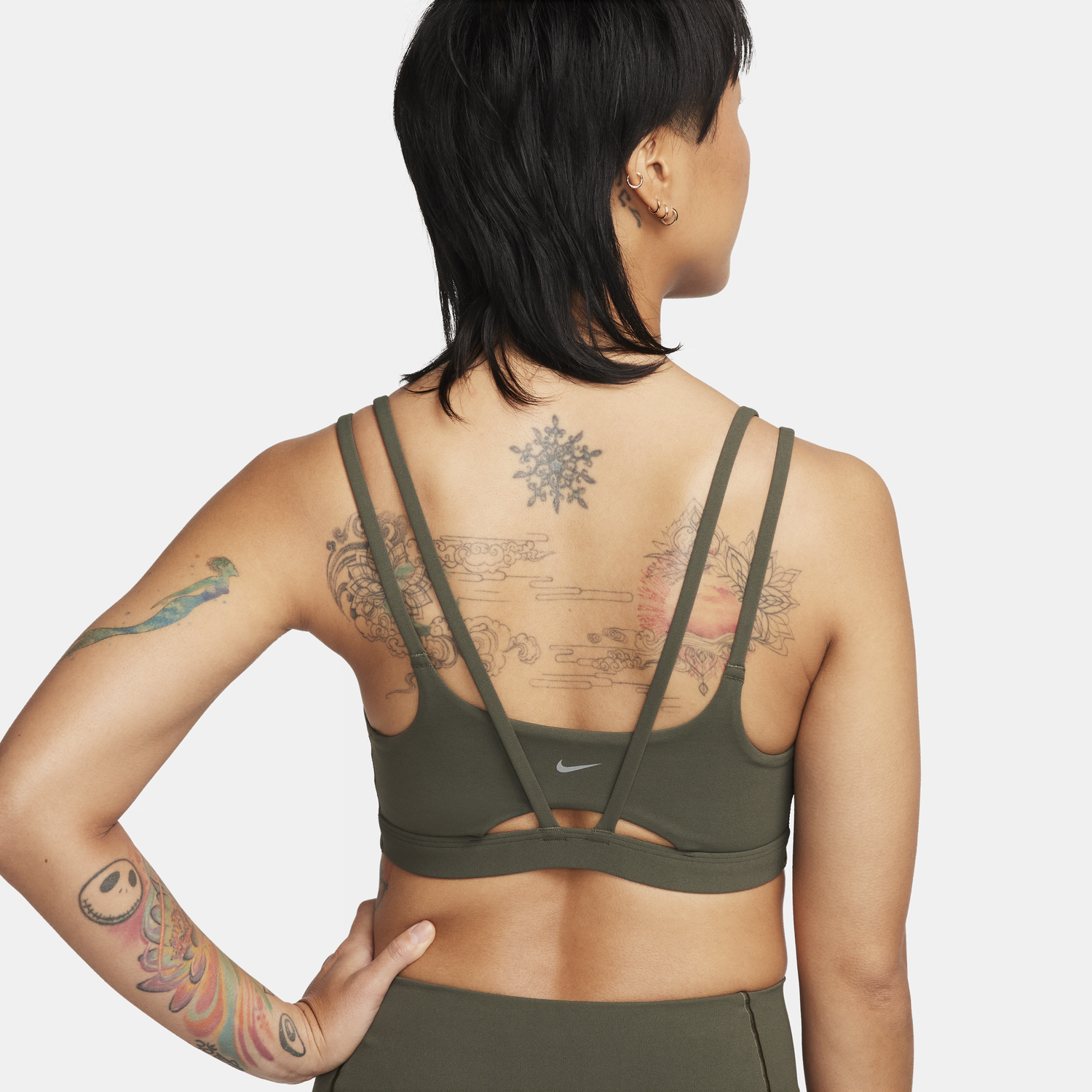 Bh Nike Alate Trace Bra Grøn | DO6608-325, 1