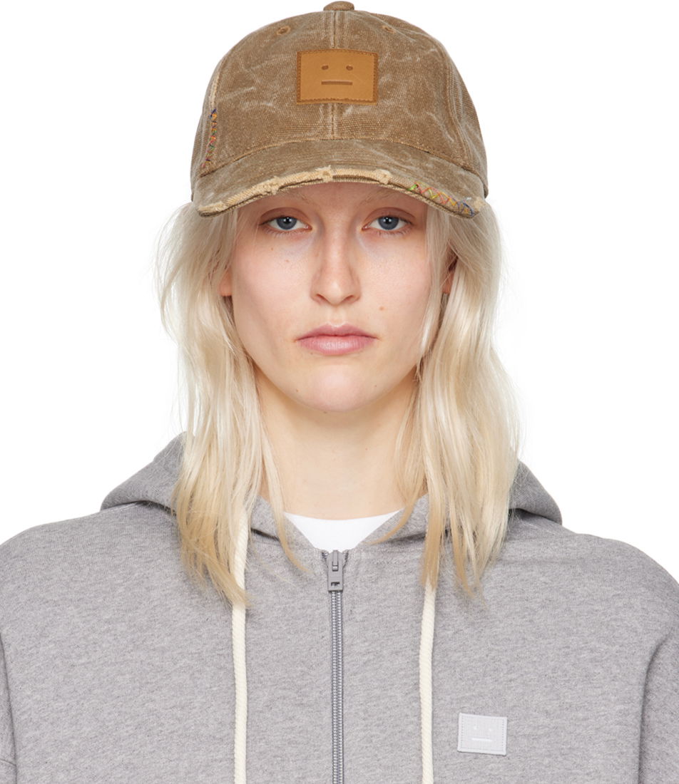 Kasket Acne Studios Face Cap Brun | C40316-, 0
