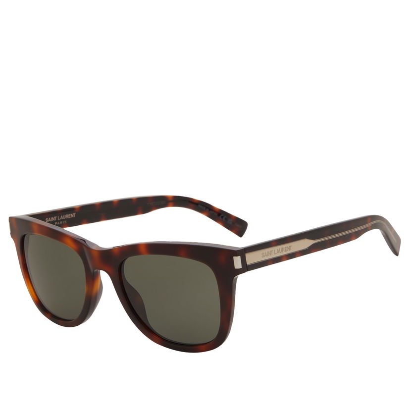 Solbriller Saint Laurent Saint Laurent Naked Wire Sunglasses Brun | SL-712-003