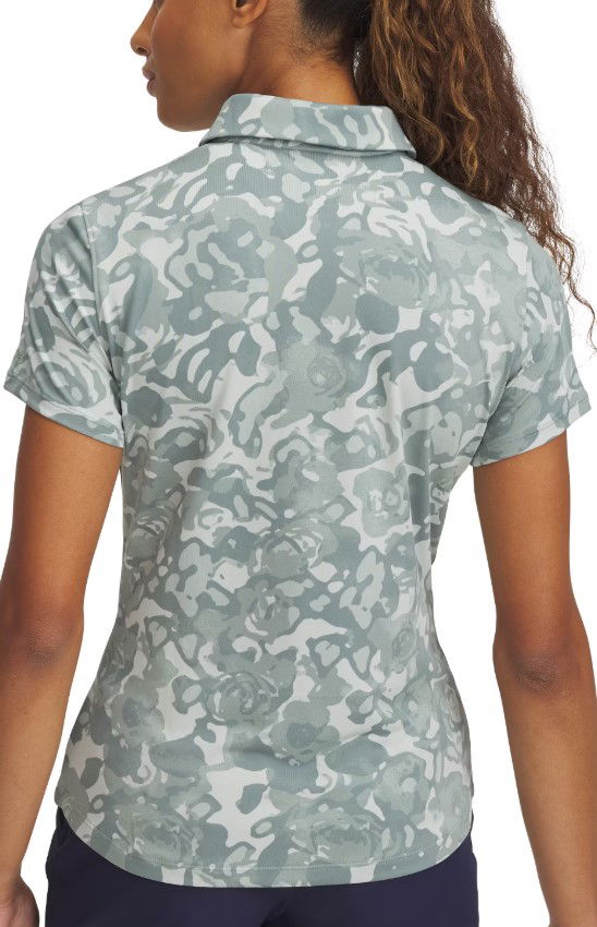Polo skjorte Under Armour Under Armour Playoff 3.0 Printed Golf Polo Grøn | 1387148-348, 1