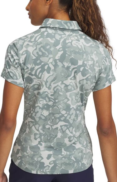 Polo skjorte Under Armour Under Armour Playoff 3.0 Printed Golf Polo Grøn | 1387148-348, 1