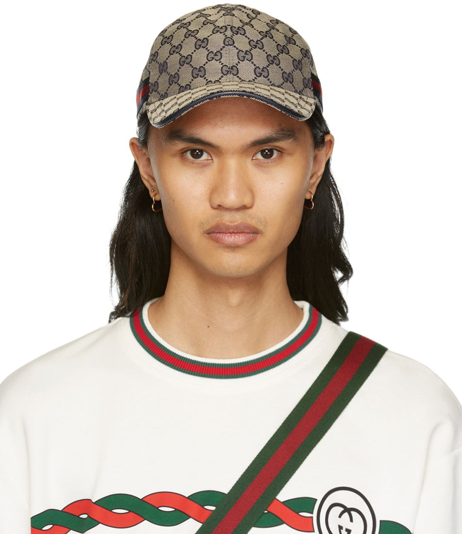 Kasket Gucci New GG Baseball Cap Beige | 696845 4HAQQ, 0