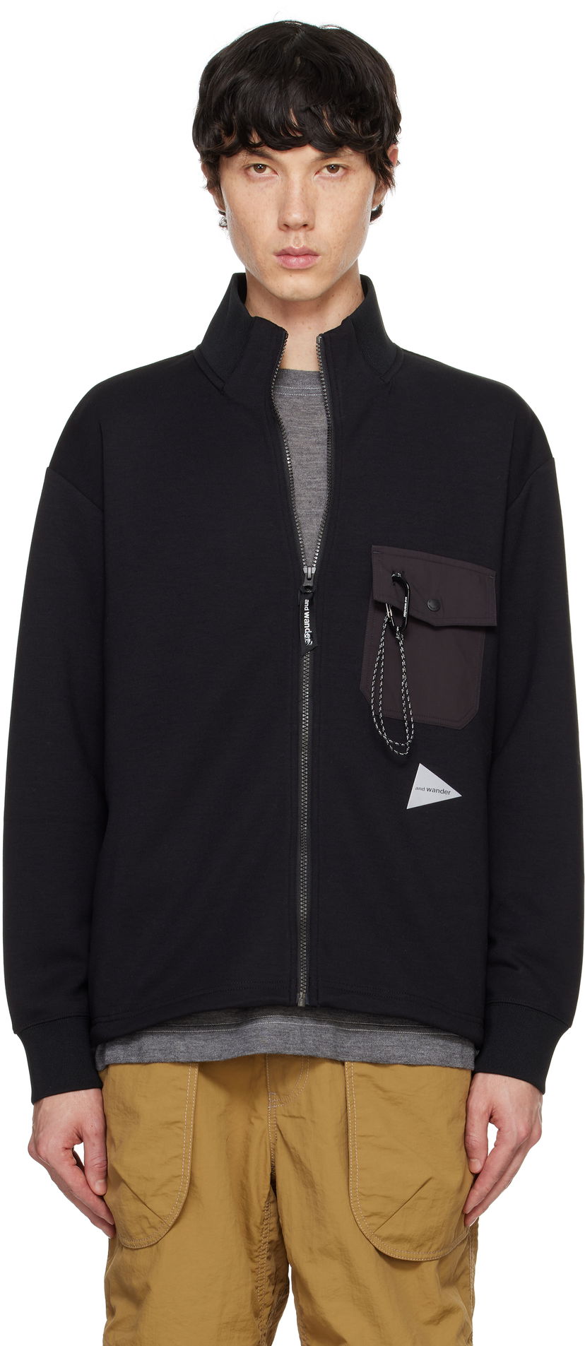 Jakke and wander Airly Warm Full Zip Jacket Sort | 5744284162