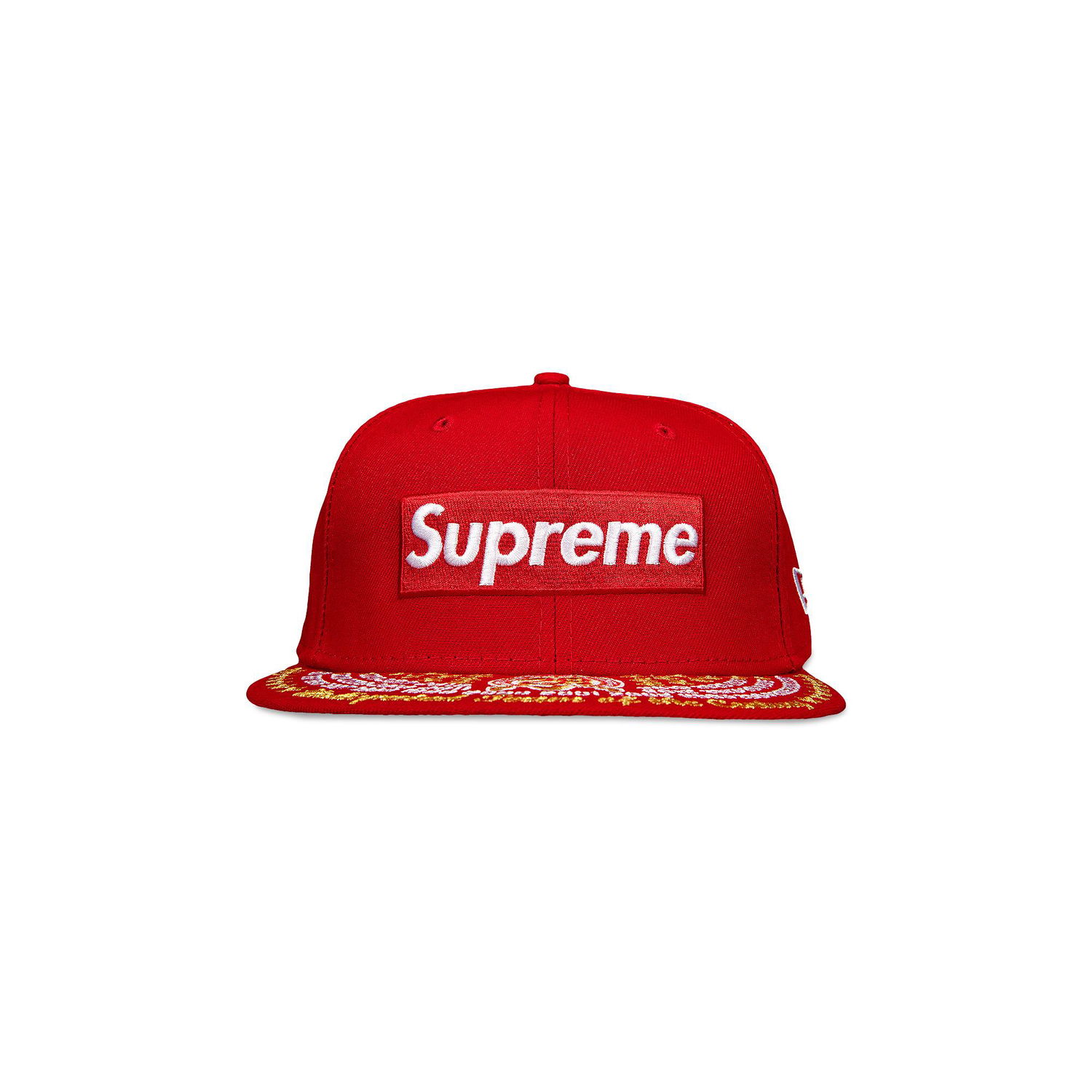 Kasket Supreme Undisputed Box Logo New Era Rød | FW21H53 RED, 1