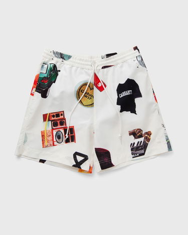Badetøj Carhartt WIP Printed Swim Trunks Hvid | I035063-2UK.XX, 1