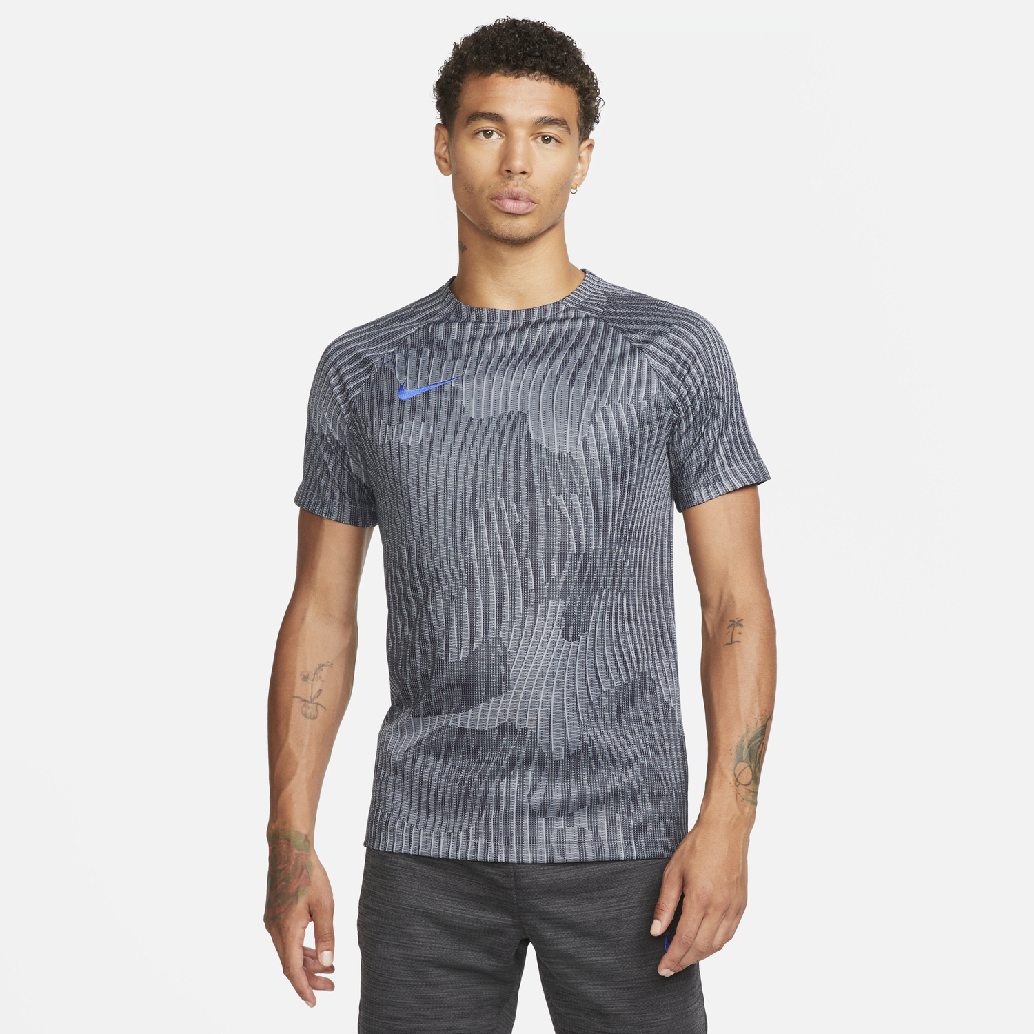 T-shirt Nike fotbalové tričko Dri-FIT Grå | FB6576-065, 0