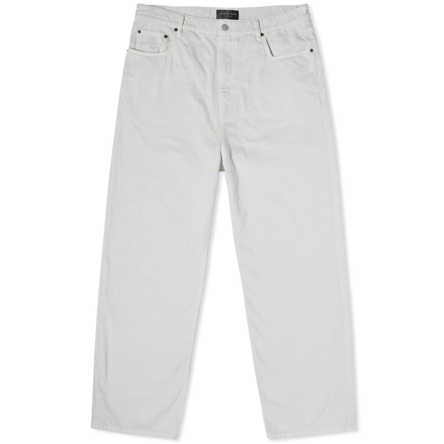 Jeans Balenciaga Straight Leg Loose Jeans Grå | 736540-TNW03-9020, 0