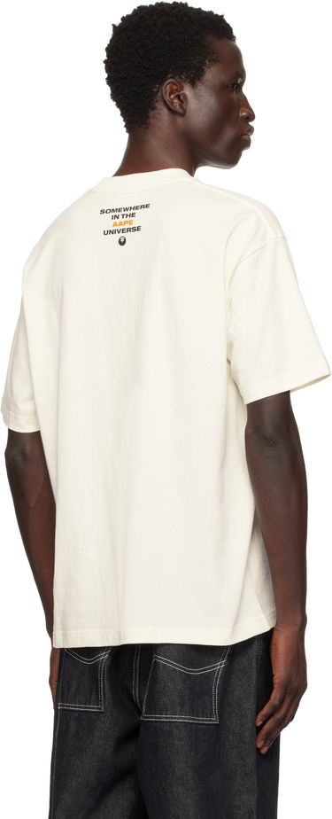 T-shirt AAPE by A Bathing Ape AAPE by A Bathing Ape Theme Graphic T-Shirt Hvid | AAPTEM1551XXNIVX, 2