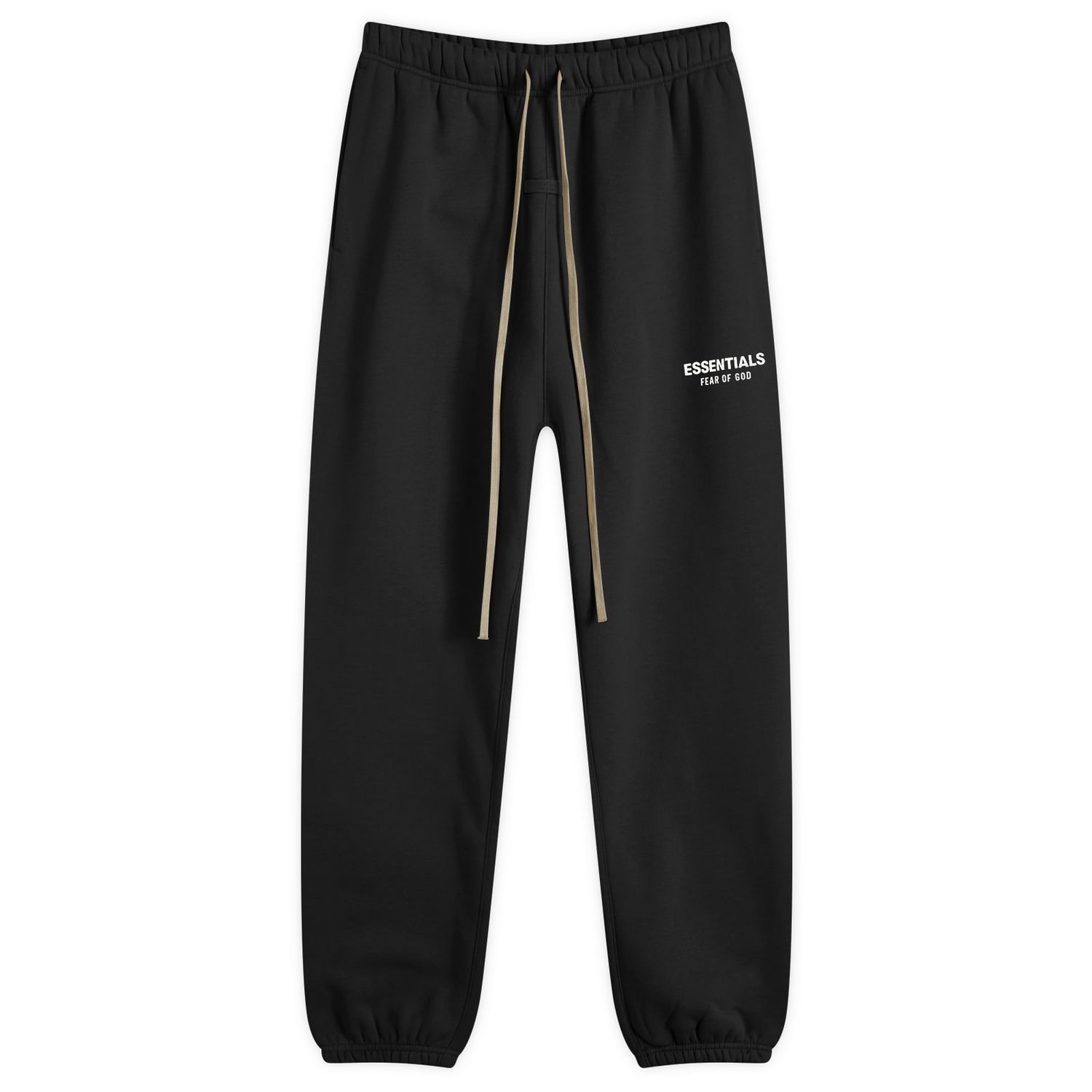 Joggingbukser Fear of God Core Logo Fleece Sweatpants Sort | 130HO242020F, 1