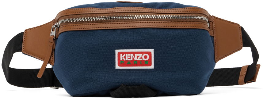 Taljetaske KENZO Paris Explore Pouch Mørkeblå | FD65SA107B10, 0