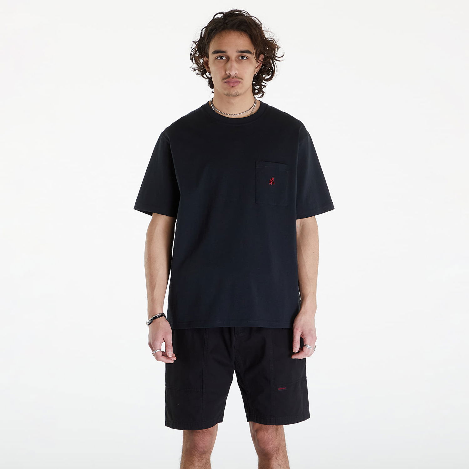 T-shirt GRAMICCI Classic One Point Tee Sort | G304-OGJ VINTAGE BLACK, 0