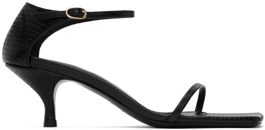 Sneakers og sko TOTEME TOTEME 'The Strappy' Heeled Sandals Sort | 233-902-859, 0