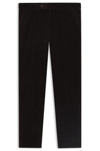 BECKHAM x pleat-front corduroy trousers