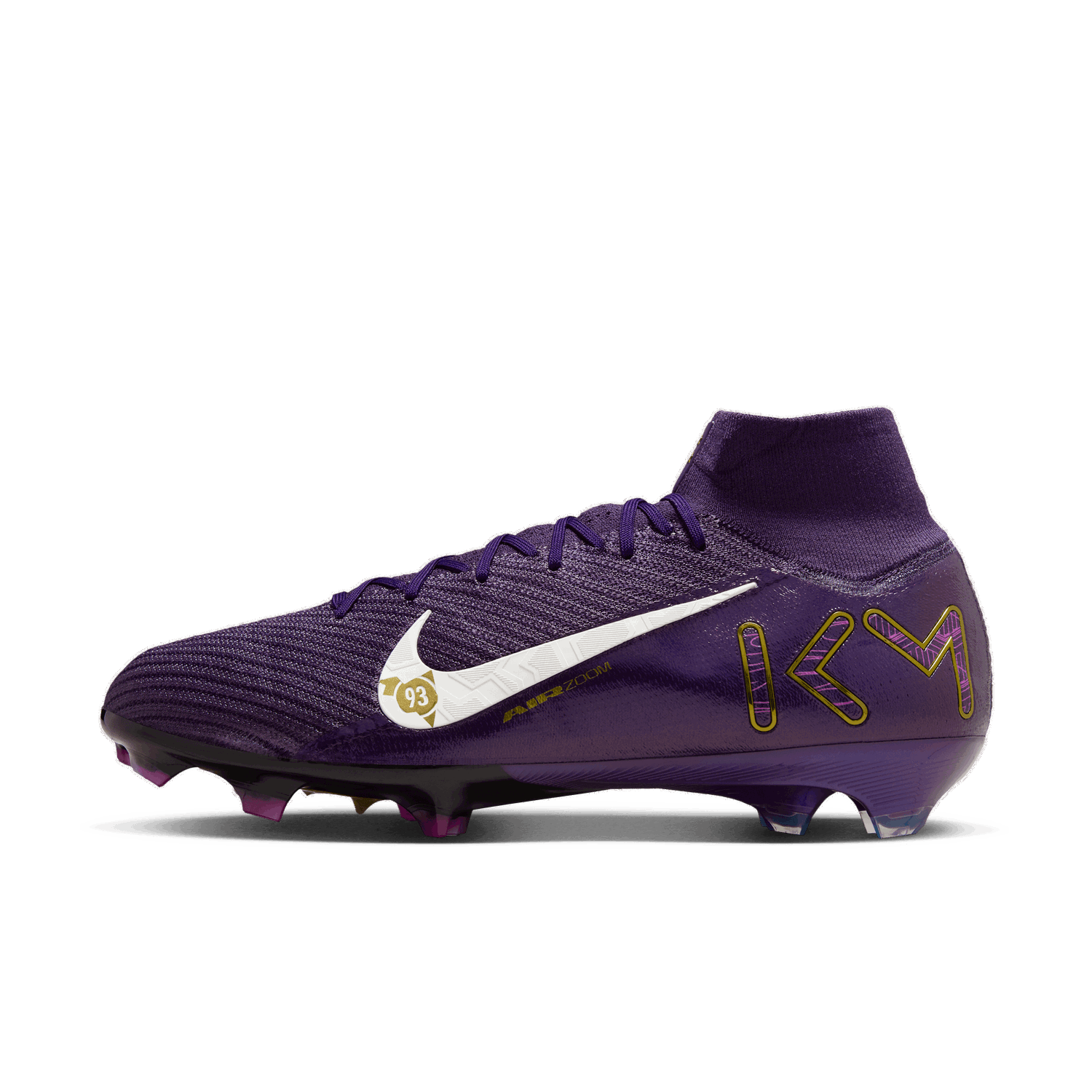Sneakers og sko Nike Mercurial Superfly 10 Elite Kylian Mbappé FG Lilla | FQ8692-500, 0
