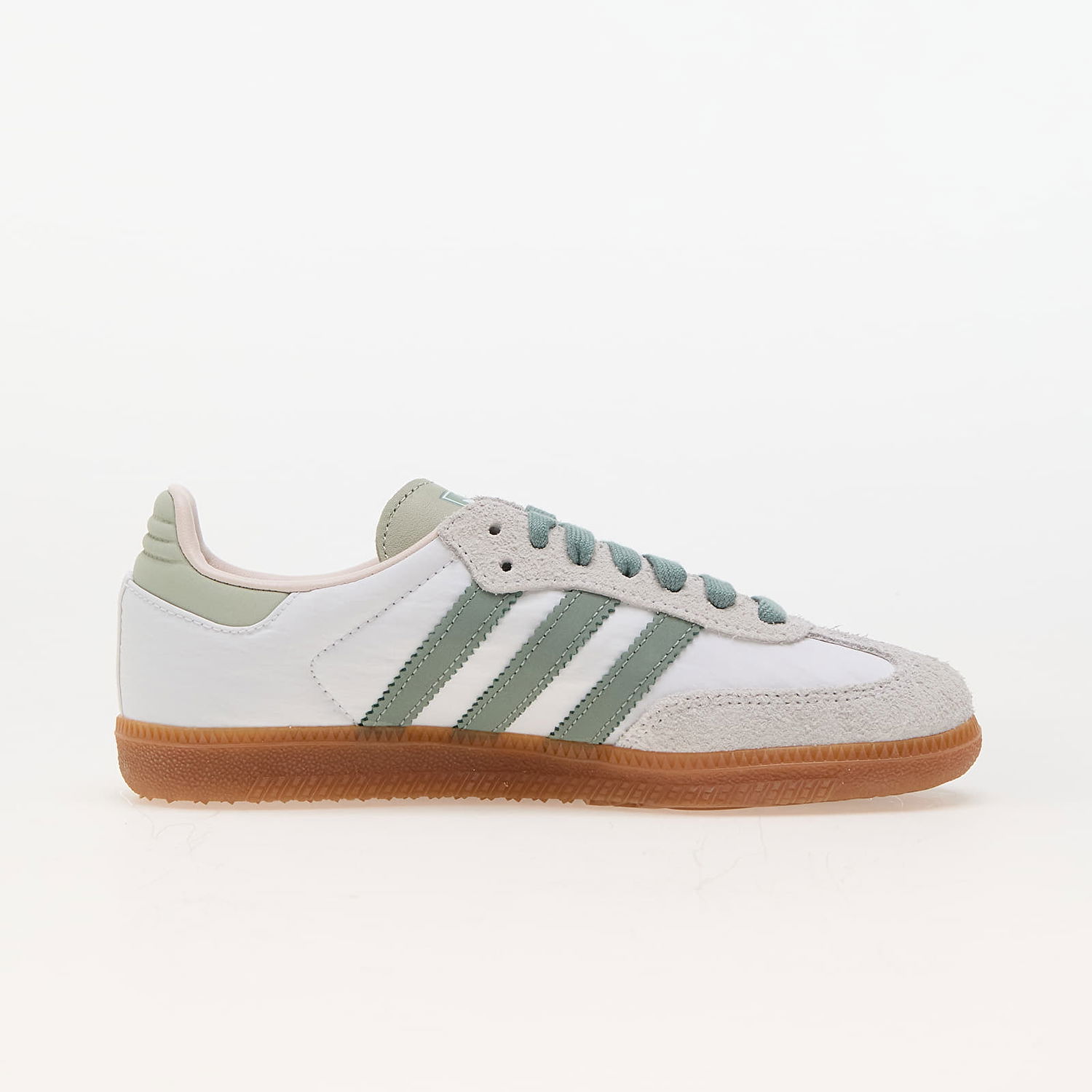 Sneakers og sko adidas Originals Samba OG Silver Green Hvid | ID0492, 1