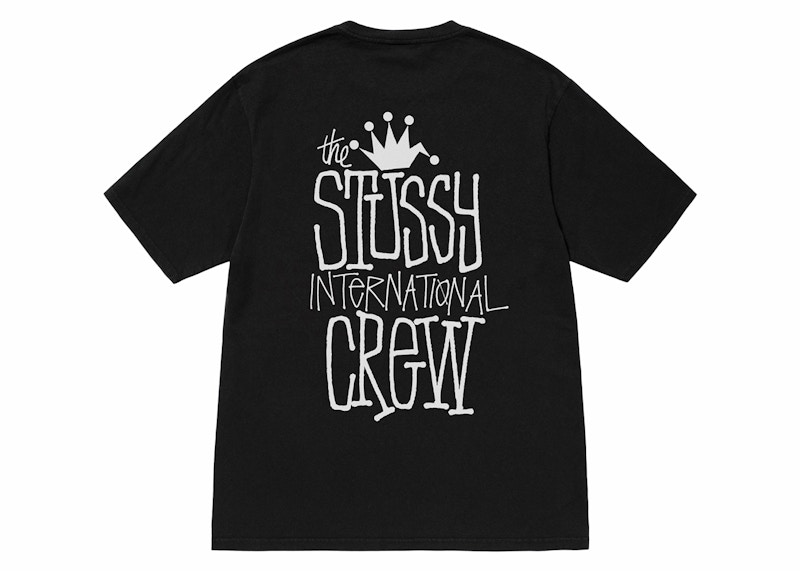 T-shirt Stüssy Crown International Crew Graphic T-Shirt Hvid | 1905043, 1