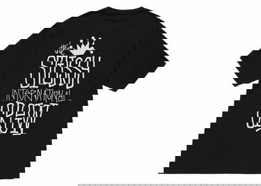 T-shirt Stüssy Crown International Crew Graphic T-Shirt Hvid | 1905043, 1