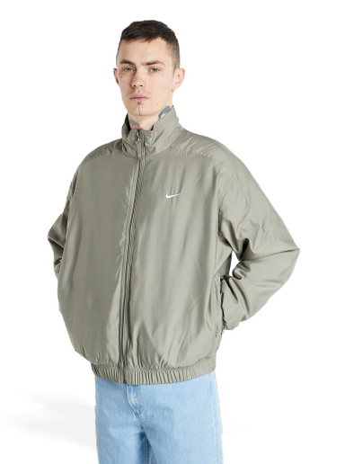 Bomberjakke Nike Lab Solo Swoosh Satin Bomber Jacket Grøn | DN1266-320