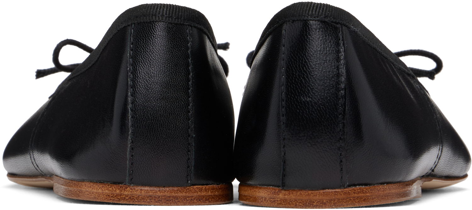 Sneakers og sko A.P.C. A.P.C. Leah Ballerina Flats Sort | PXBRI-F53250, 1