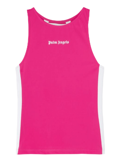 Tanktop Palm Angels Track Active Tank Top Lyserød | PWVO016F22FAB0013201