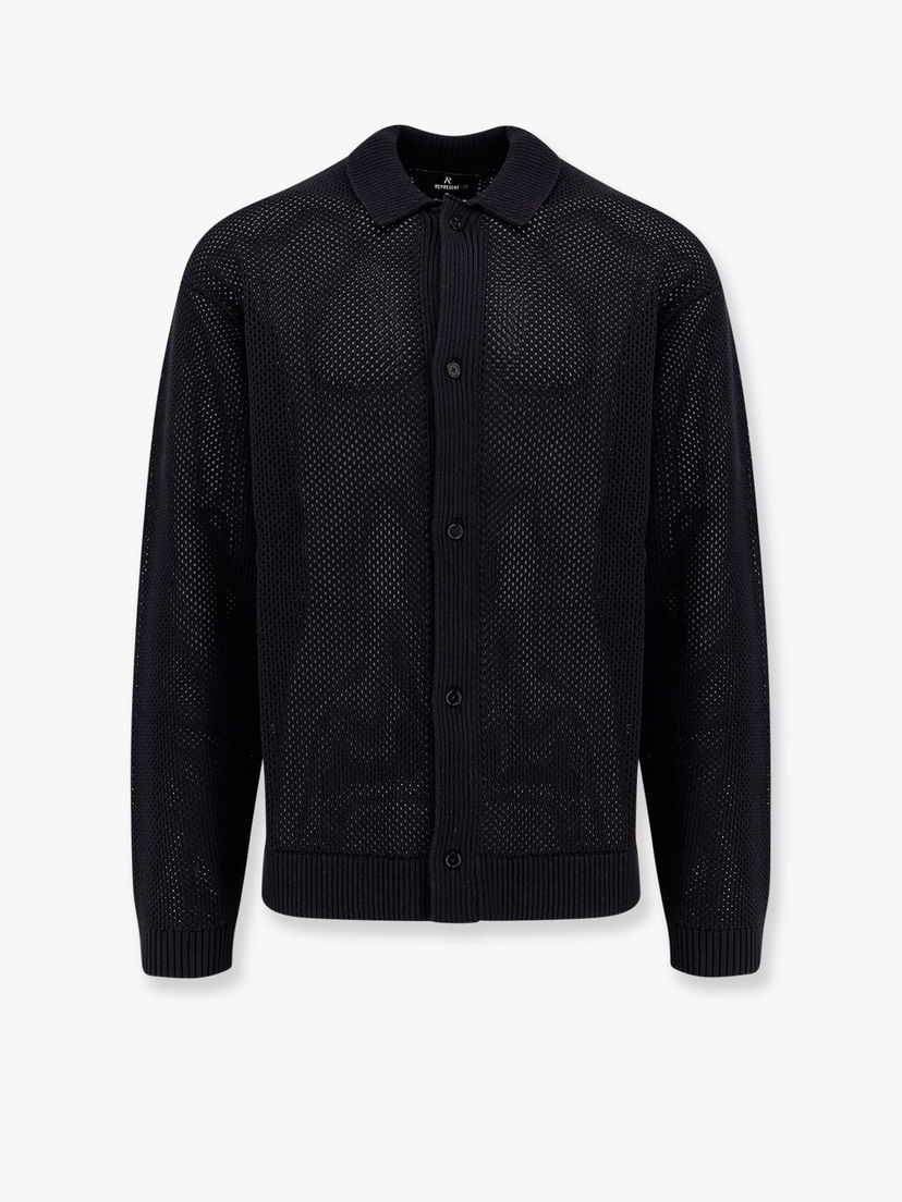 Sweater Represent Clo Open Knit Cardigan by Represent Mørkeblå | MLM382901