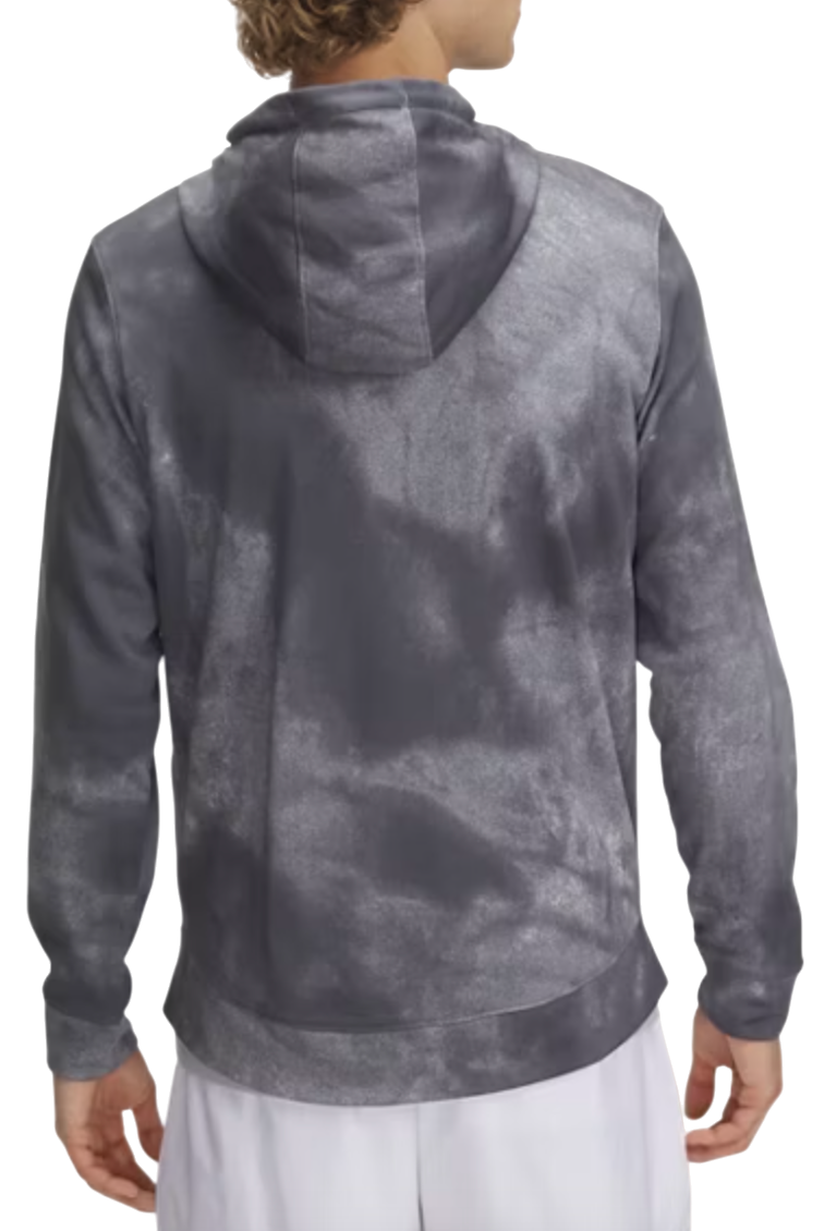Sweatshirt Under Armour Rival Terry AOP FZ Q1 Hoodie Grå | 1390139-025, 1