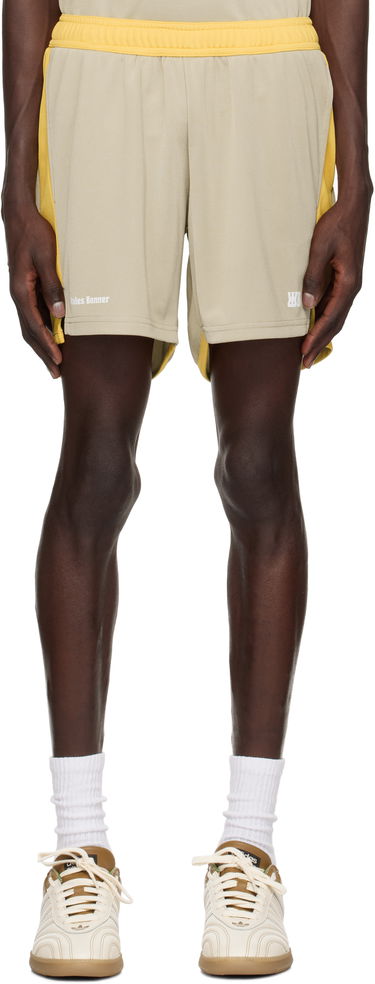 Shorts Wales Bonner Home Jersey Shorts Beige | US25JE21-PL04-800 TECHNICAL JRSY, 0