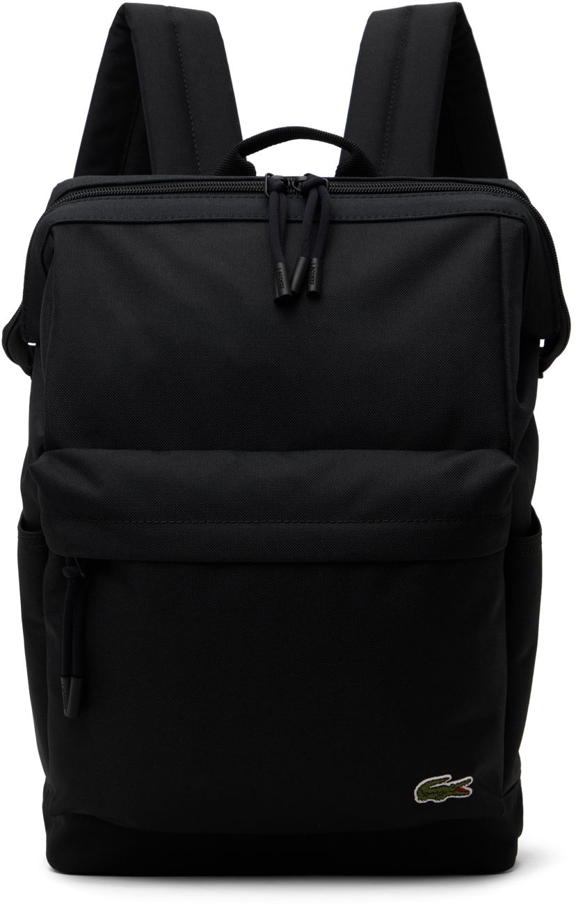 Rygsæk Lacoste Neocroc Small Rectangular Backpack Sort | NU4682NE_000