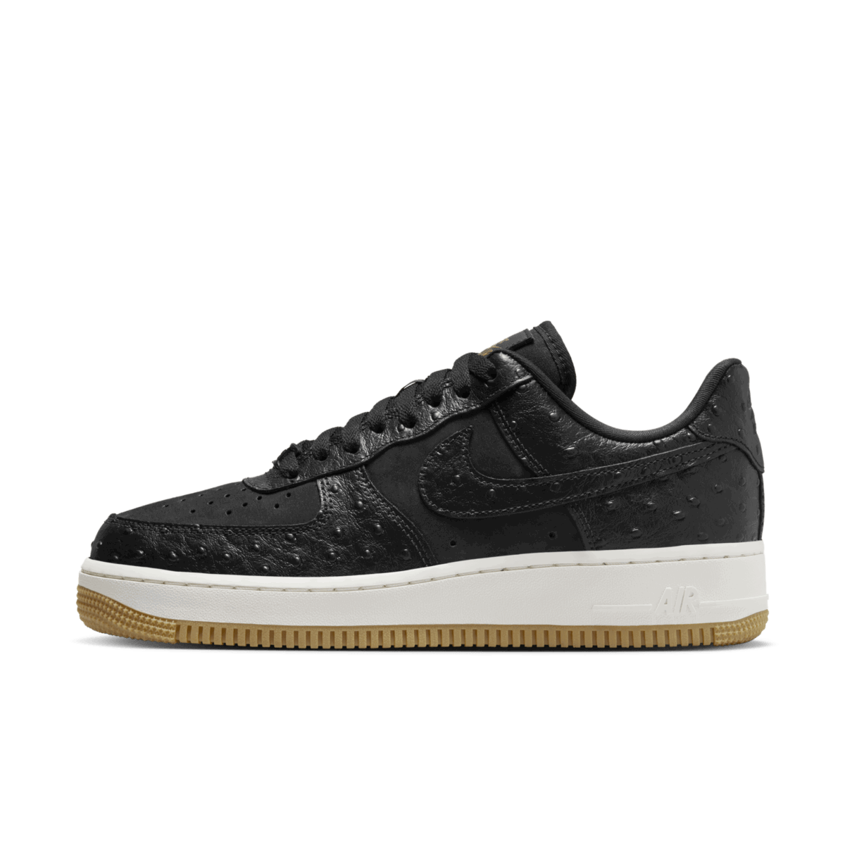Sneakers og sko Nike Air Force 1 Low '07 "Black Ostrich" W Sort | DZ2708-002, 0