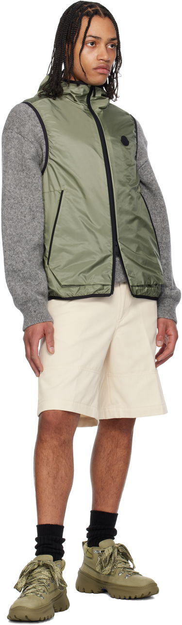 Shorts Moncler Moncler Cotton Bermuda Shorts Beige | K10912B00008M6724, 3
